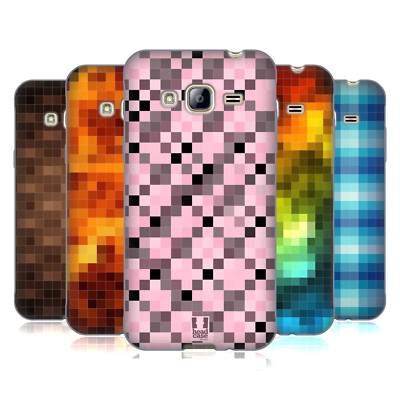 HEAD CASE DESIGNS PIXEL MUSTER SOFT GEL HANDYHÜLLE FÜR SAMSUNG HANDYS 3