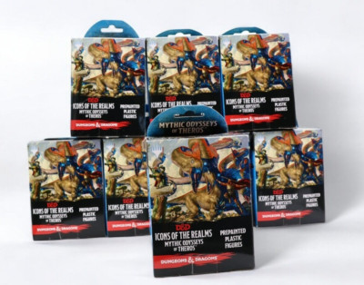 D&D Icons of the Realms Mythic Odysseys of Theros Prepainted Plastic Figures 8pk