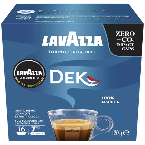 Lavazza A Modo Mio Dek Decaf Coffee Capsules 96 Pack Coffee Pods For Machine - Picture 3 of 3