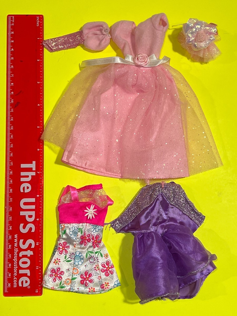 VINTAGE 1990's? MATTEL FASHION AVE GENUINE BARBIE FANCY DRESSES