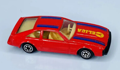 Yatming Red Super Celica No 1036 Thailand Vintage Diecast Car Toy