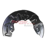 Metzger 6115226 Spritzblech, Bremsscheibe FüR Audi, Seat Vorderachse Rechts