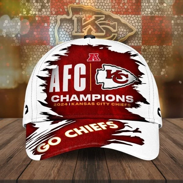 Kansas Chiefs Classic Cap, Kansas Chiefs Champions Football Cap, Game Day Football Cap