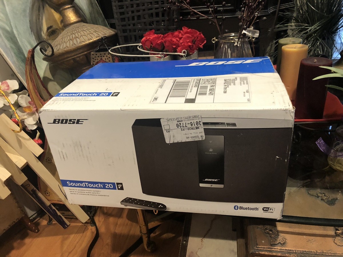 Bose SoundTouch 20 Series III Wireless Music System - Black Bose