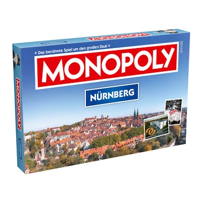 WINNING MOVES Monopoly Nürnberg Brettspiel Gesellschaftsspiel Spiel Cityedition Stadtedition
