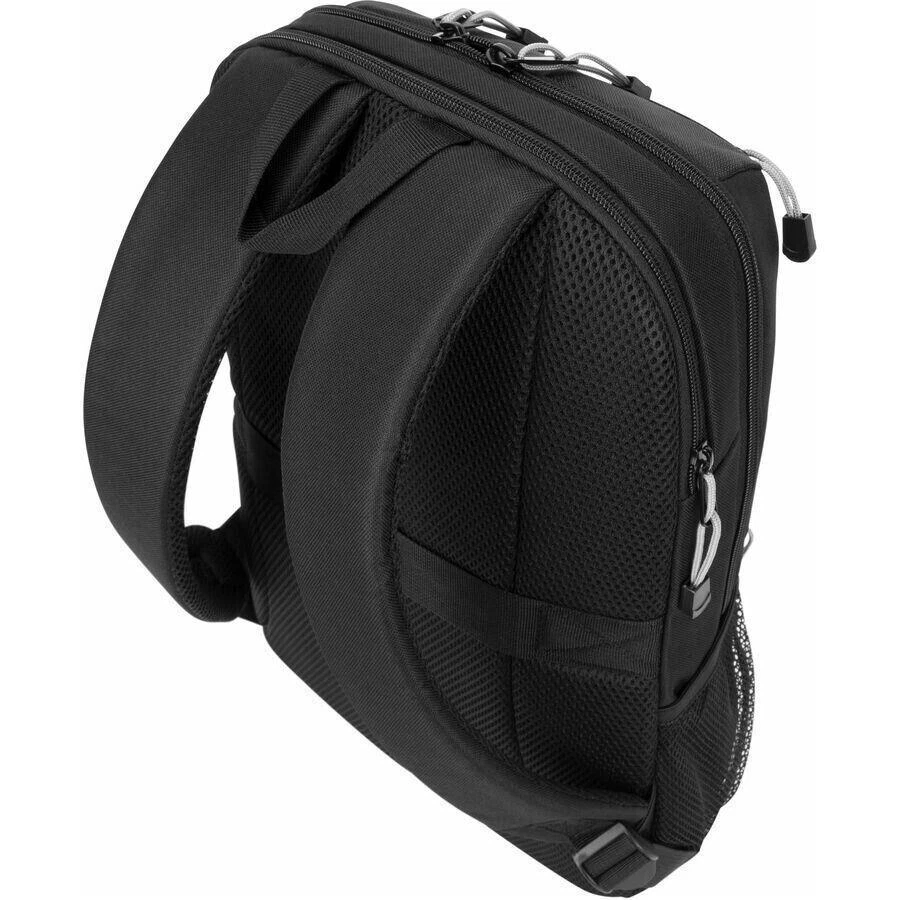 Targus TSB968GL 15" Intellect Notebook Backpack Carrying Case Shld Strap TAA BLK - Image 2 of 4