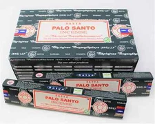 Satya PALO SANTO Incense Sticks Box of 180 gm, 12 Boxes of 15 grams each