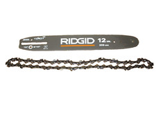 NEW OEM RIDGID 12" Bar & Chain for 18V Cordless Chainsaw R01101B and R01101VNM
