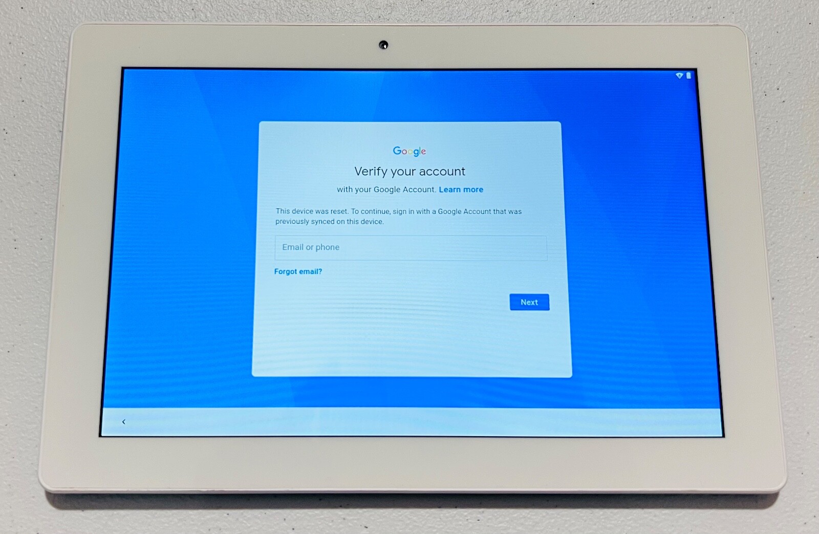 Asis Google Locked Tanoshi TTBKB1001B White 10" Screen Kids Tablet eBay