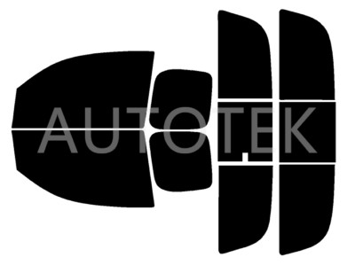 PreCut Window Film Any Shade % VLT For Toyota Tacoma 2016-2023