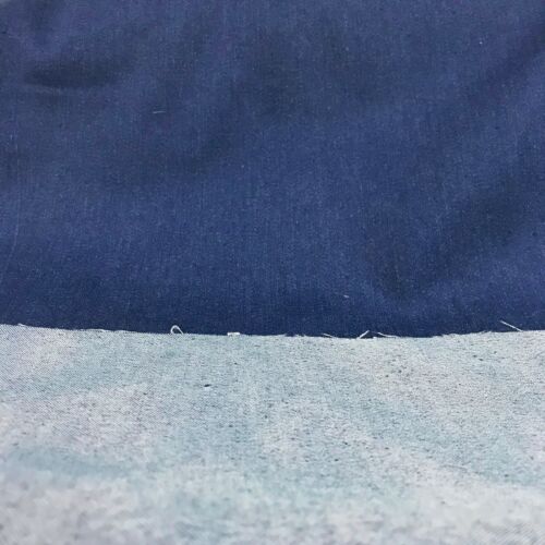 Borsa abito in tessuto denim allungato 58" cotone per abbigliamento jeans artigianato patchwork - Foto 18 di 20