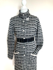 James Lakeland Wool Blend Coat Cardigan Size S-m Uk 10