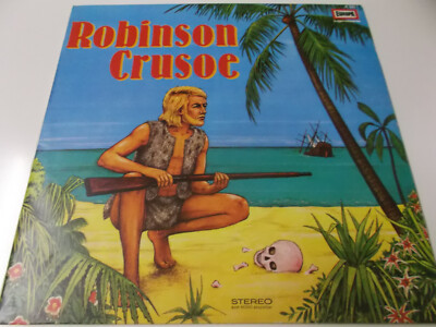 69765 - ROBINSON CRUSOE - 1971 EUROPA HÖRSPIEL VINYL LP E 235 (HANS PAETSCH)
