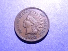1903 Indian Cent  Ch. XF