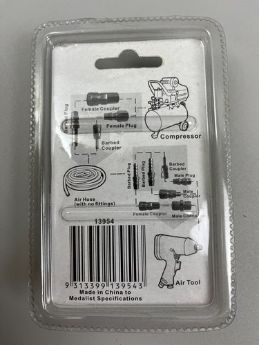 Air Hose Fittings Nitto Hose Repair Set 1/4" Female Plug ARO Style NPT Connector - Picture 18 of 34