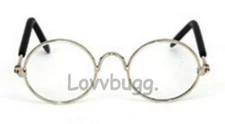 NEW Silver Wire Frame Glasses for American Girl 18" Doll Molly FREESHIP ADD-ONS!
