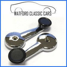 MG Chrome window winders Pair Tudor