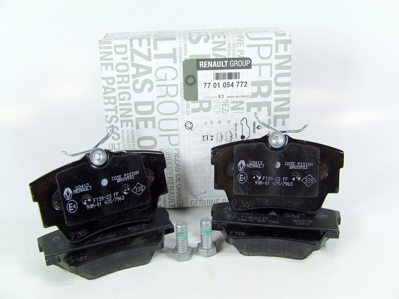 Genuine Renault Trafic Rear Brake Pads 20062014 eBay