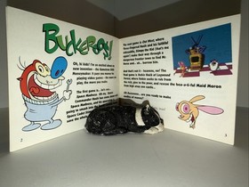 Ren and Stimpy Show Buckeroos! Instruction Booklet manual - no game NES Nintendo