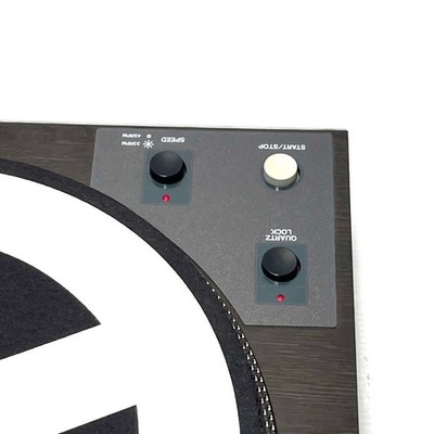 Vestax PDT-4000 Direct Drive Turntable Quartz Control Wood