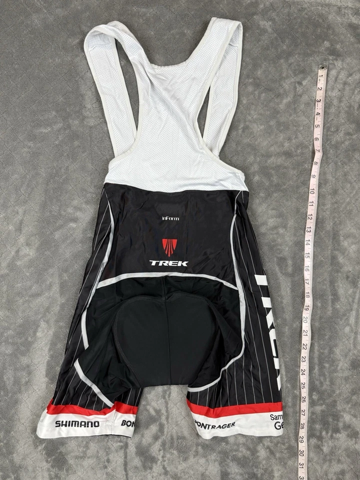 Culotte con tirantes Trek Samsung Gear Shimano ciclismo para hombre grande equipo Bontrager L Foto 3 de 4