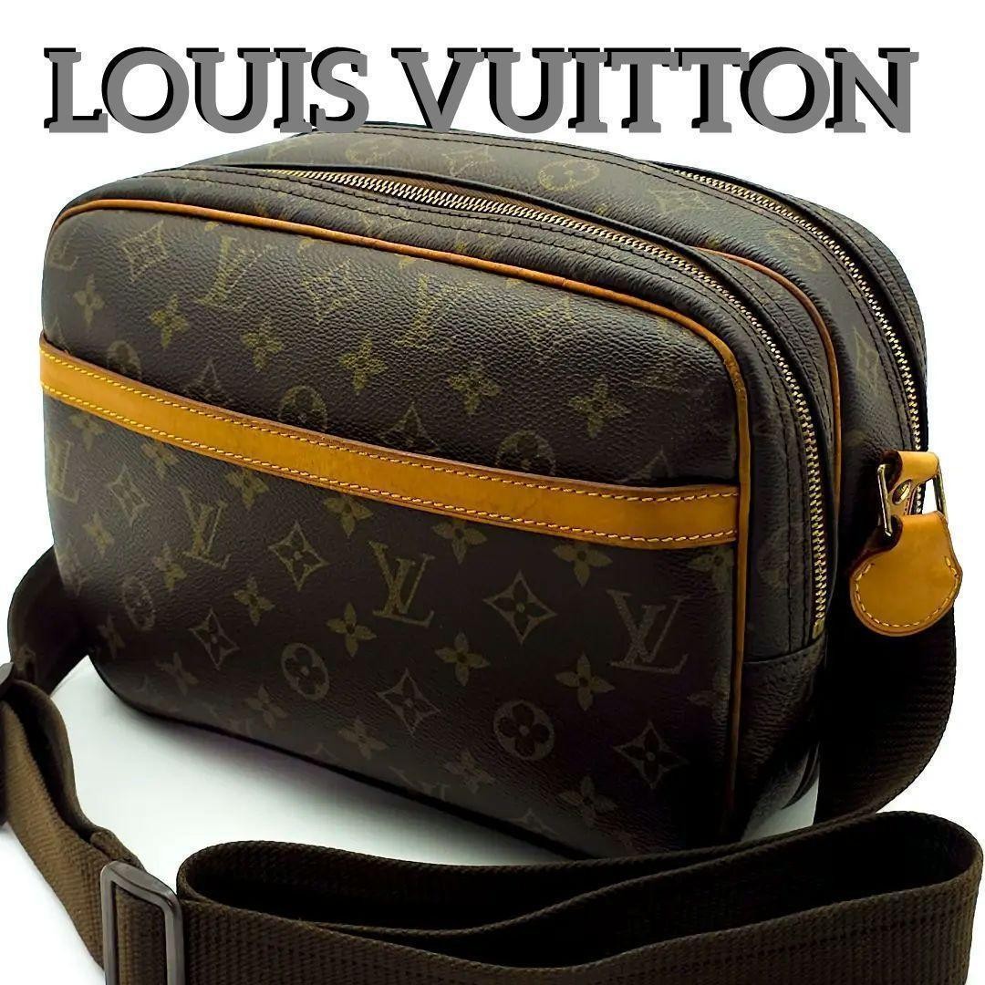 Louis Vuitton Reporter PM Shoulder Bag in 191 Canvas Crossbody Messenger for Travel