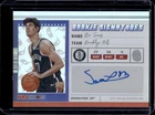 2025-26 Topps Hoops Ben Saraf RC Auto Autograph #HRS-BS Nets Rookie