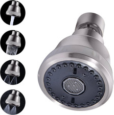 4 Spray Modes Faucet Aerator,360 Degree Faucet Sprayer Attachment,Big Angle Kitc