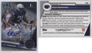 2023 Bowman U Chrome Prospect Olumuyiwa Fashanu Olu #122 Auto