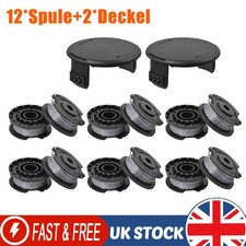 12+2 X FOR BOSCH EASY GRASS CUT 23 26 23-28 STRIMMER REPLACE SPOOL AND LINE HEAD