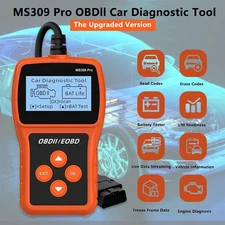 Automotive OBDII Scanner Code Reader Car Check Engine Fault Diagnostic Tool