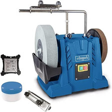 Scheppach TIGER 7000S - Affilatrice ad acqua, motore a induzione 200 W, pietra p