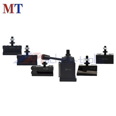 6 Pack AXA 250-111 Wedge Type Tool Post Tool Holder Set For Lathe 12''