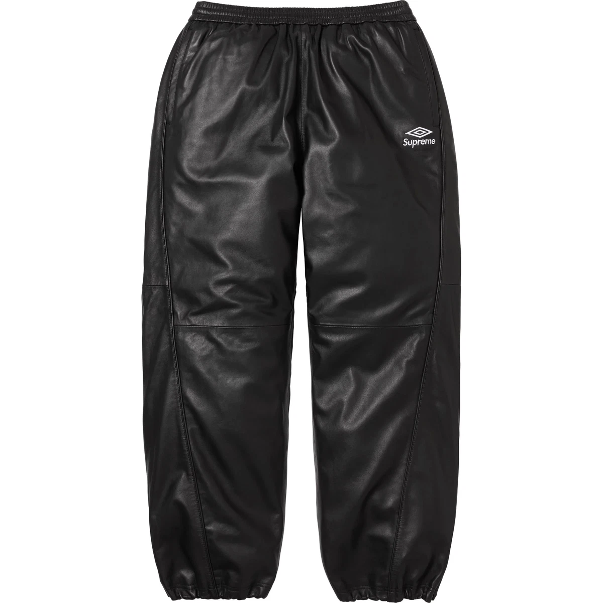 Supreme Men Track Pants Black Activewear Pants for Men for sale | eBay