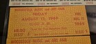 Woodstock 1969 Unused Set Of 4 Tickets Never Used Mint Rare — photo 3