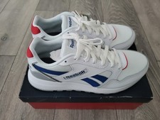 Reebok Classic GL 1000Trainers Sneakers Ortholite Size UK:8.5 Leather Upper 