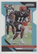 2018 Panini Prizm Rookie Light Blue Prizm 72/199 Antonio Callaway #270 7zf