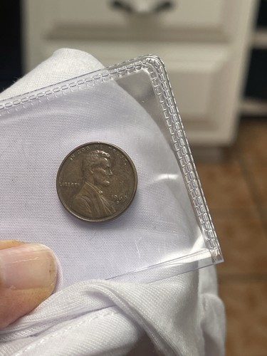 1969 D Lincoln Memorial Center Floating Roof Penny, RB, Uncertified, Circulated - Picture 2 of 4