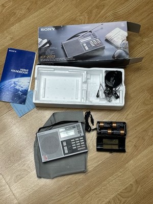 Sony ICF-2003 Multi-band Radio Receiver (In Box w/Accessories) TESTED WORKS