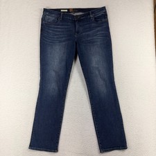 KUT FROM THE KLOTH Katy Boyfriend 14 37.5x30 Dark Wash Stretch Denim Jeans