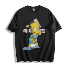 Bart Simpson Adidas T-Shirt - Bold Streetwear Design Unisex Tee