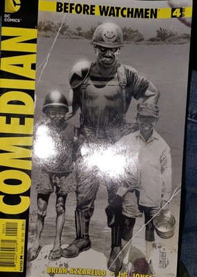 DC Comics Before Watchmen: Comedian #4 2012 Brian Azzarello J.G. Jones Cover