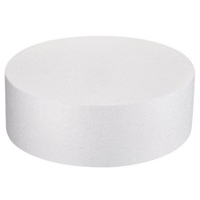 Manichino per torta rotondo in schiuma 4 pollici x 10 pollici cerchio set torta manichino per matrimonio