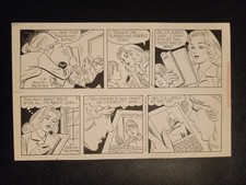 Frank Bolle - WINNIE WINKLE - Four Original Comic Strip Newspaper Dailies!