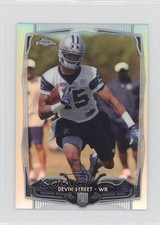 2014 Topps Chrome Mini Refractor Devin Street #127 b2j