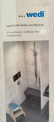 Wedi Fundo Riolito Neo Line Module Drain 32 x 5 3/4'' Model # 07-51-00/052
