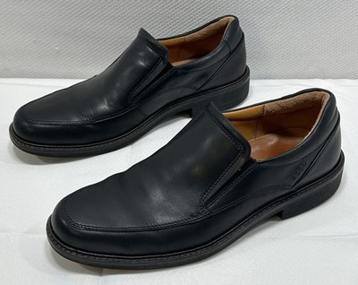Ecco Helsinki Men Slip-On Loafers Size 42EU (9/9.5US) Black Soft Leather