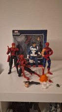 Marvel Legends Daredevil,punisher And Spiderman Bundle
