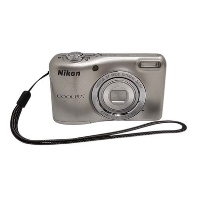 Nikon CoolPix L27 Digital Camera 5x Optical Zoom Silver 8GB SD Card