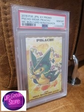 ?PSA 10?Pikachu Poncho Wear Pokemon Card Japanese XY Promo 2016 MC Bus Card